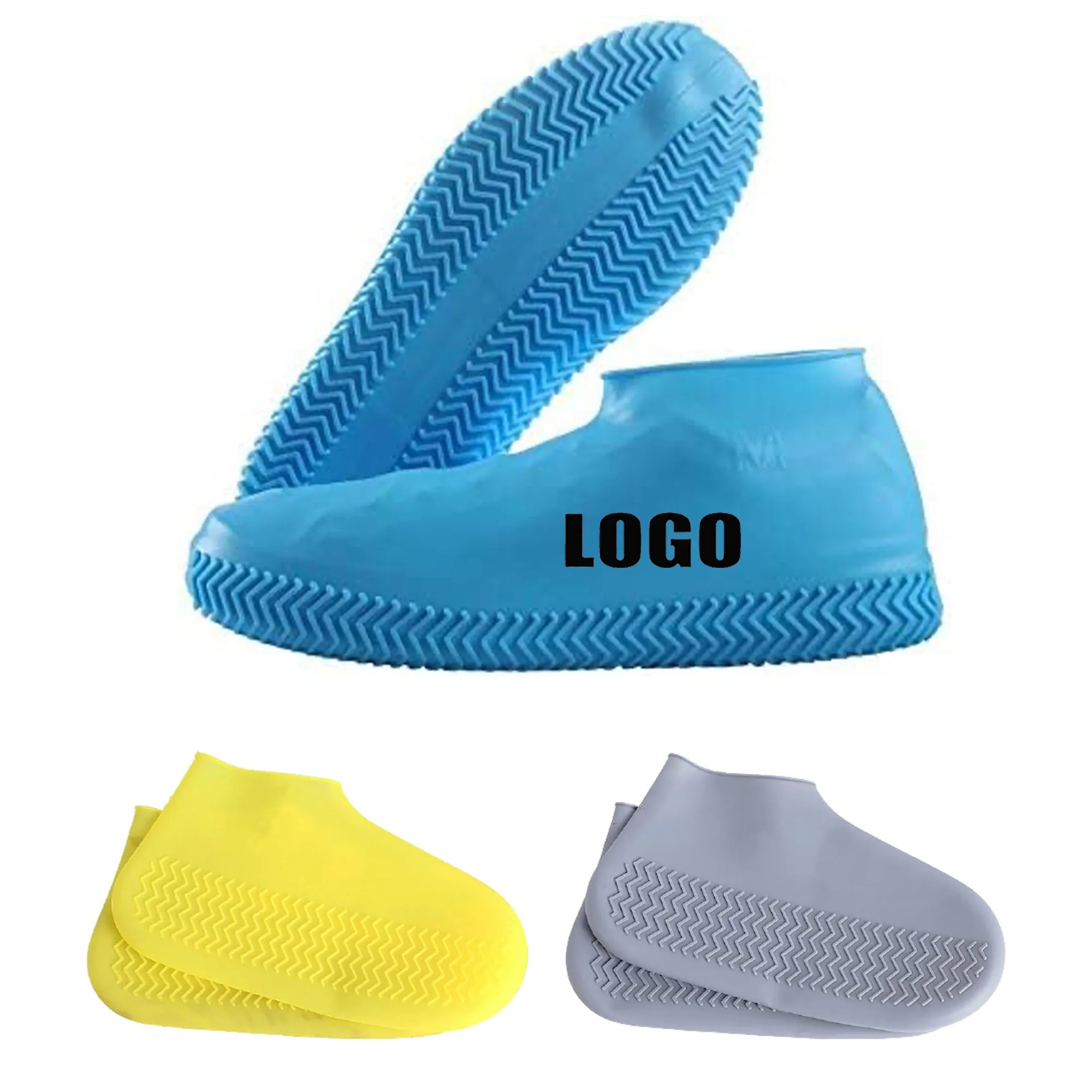 Reusable No-Slip Silicone Waterproof Shoes Cover 2