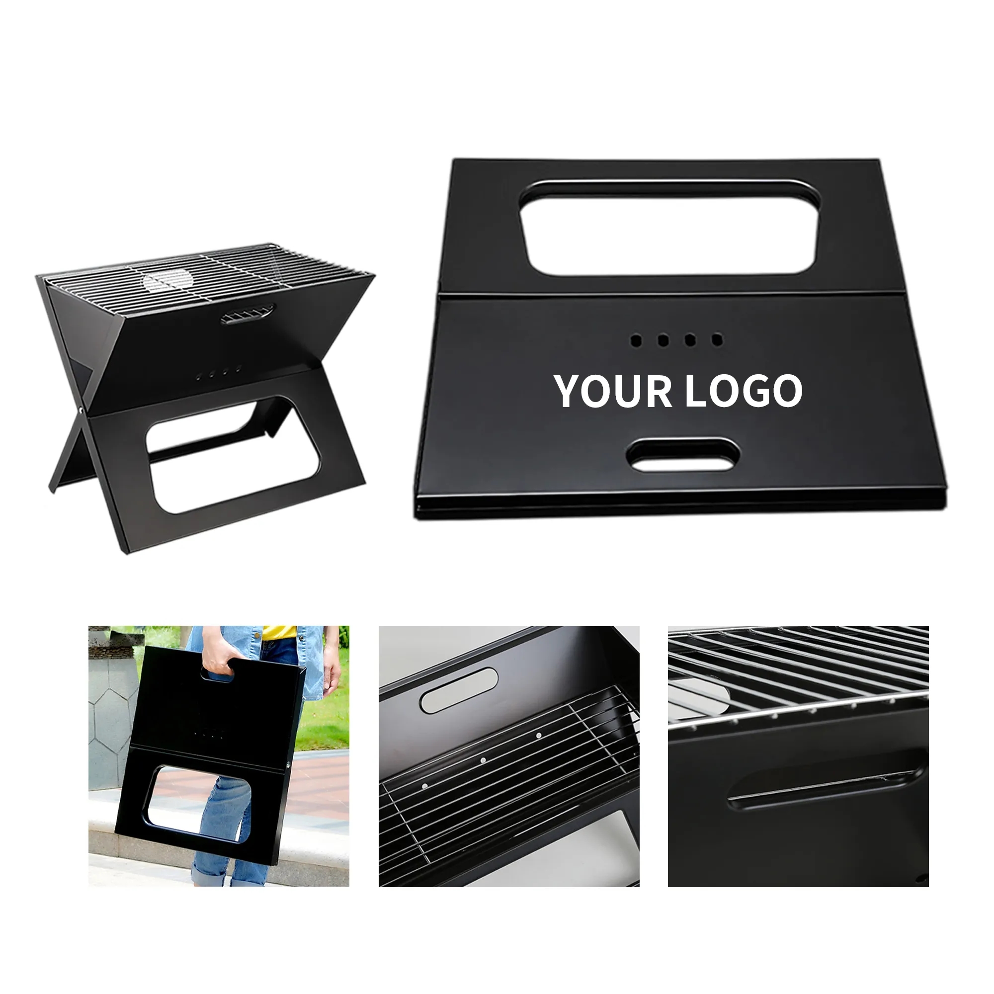 Metal Folding Grill 2