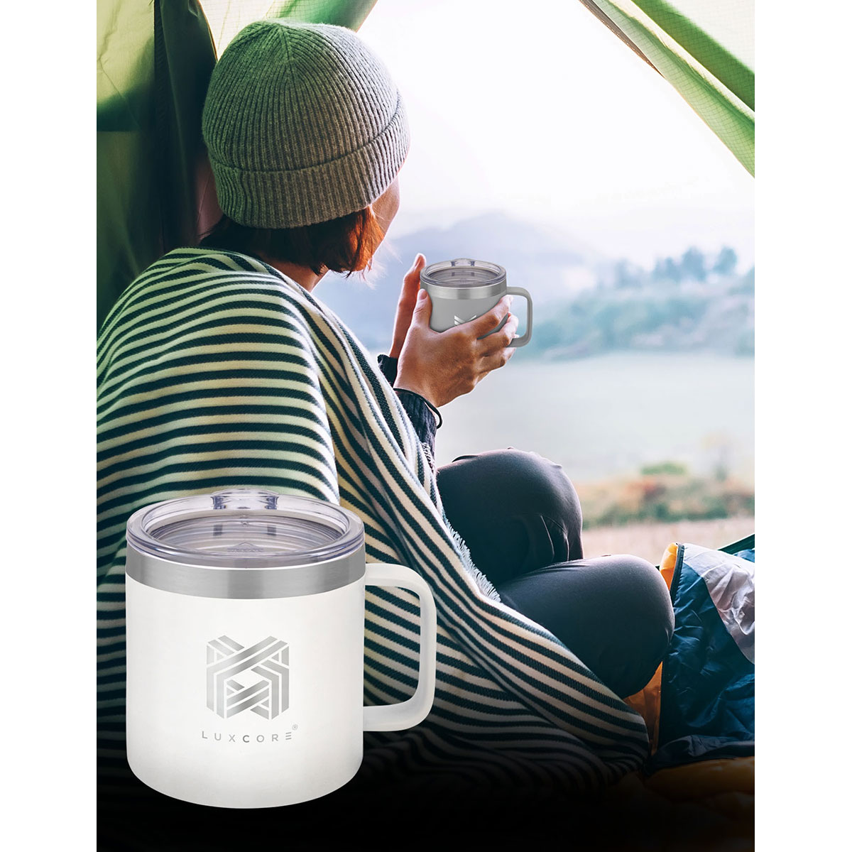 14 oz Urban Peak® Trek Vacuum Camp Mug 29