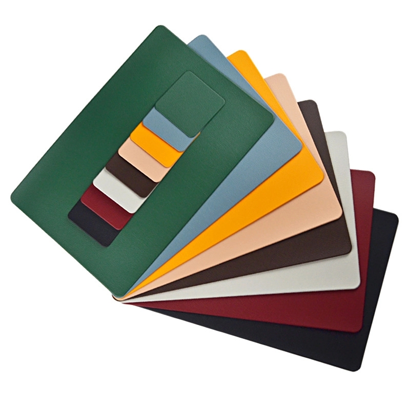 11.8" X 11.8" Nordic Leather Mat MOQ 100PCS 6