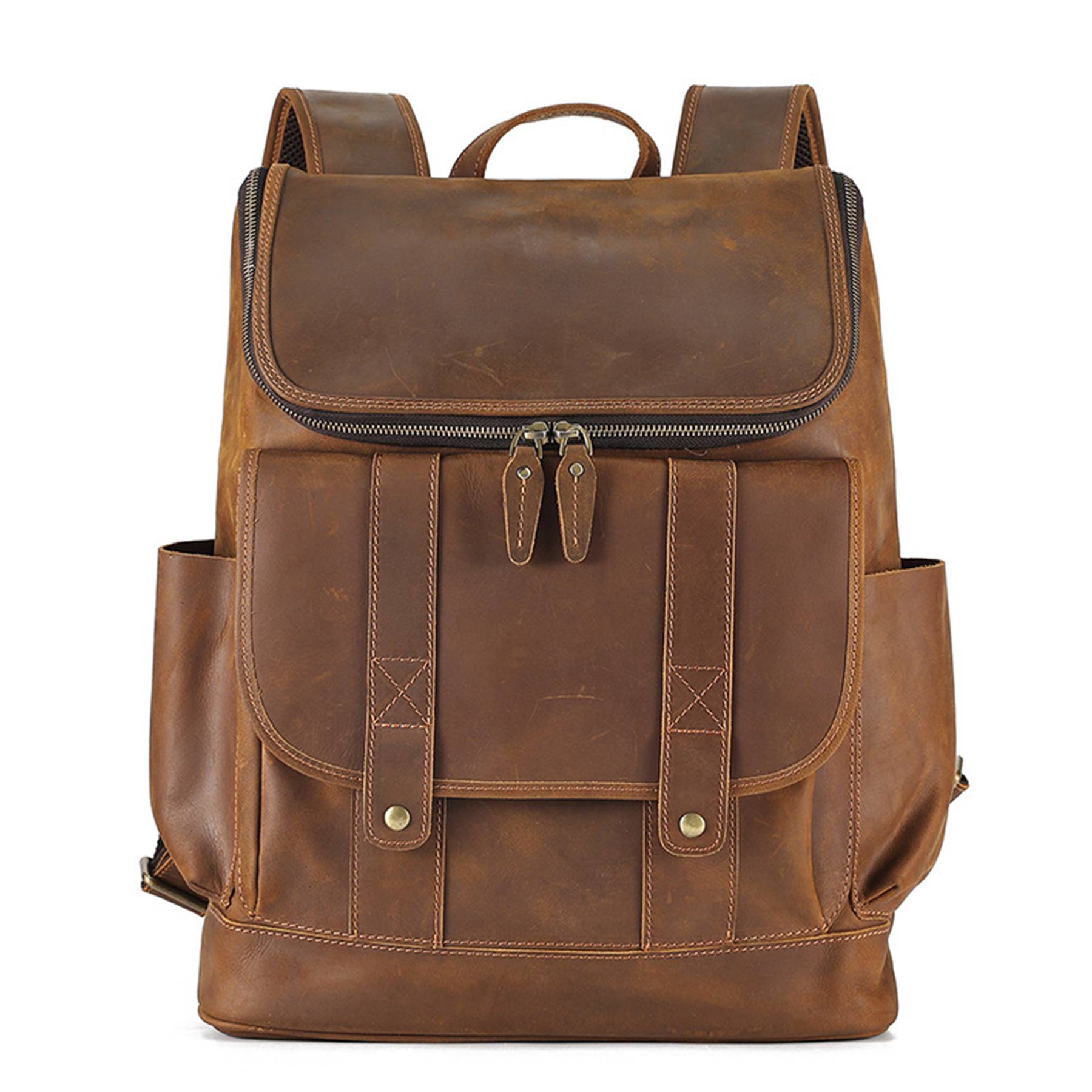Leather Backpack for Men 2