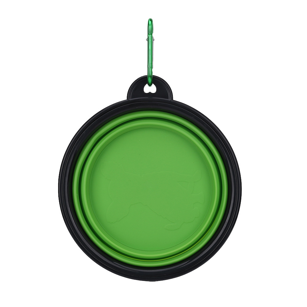 Collapsible Pet Bowl with Carabiner 4