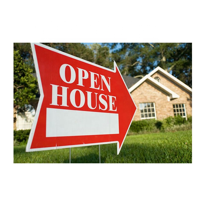 Large Corrugated Yard Sign - Full Color Printed 10