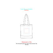 Split Recycled 5oz Cotton Twill Convention Tote 135