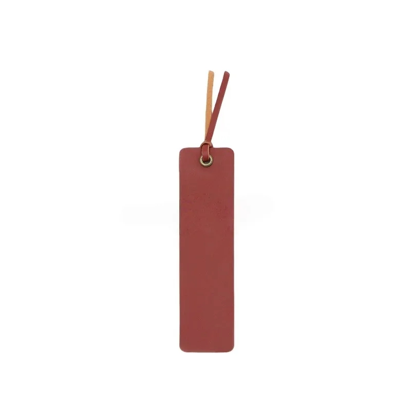 Wholesale Birth Flower Leather Bookmarks 11