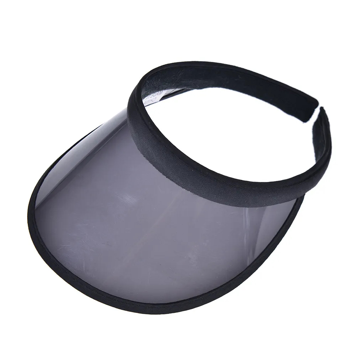 Clear PVC Visor With Wide Brim For Sun Protection 7