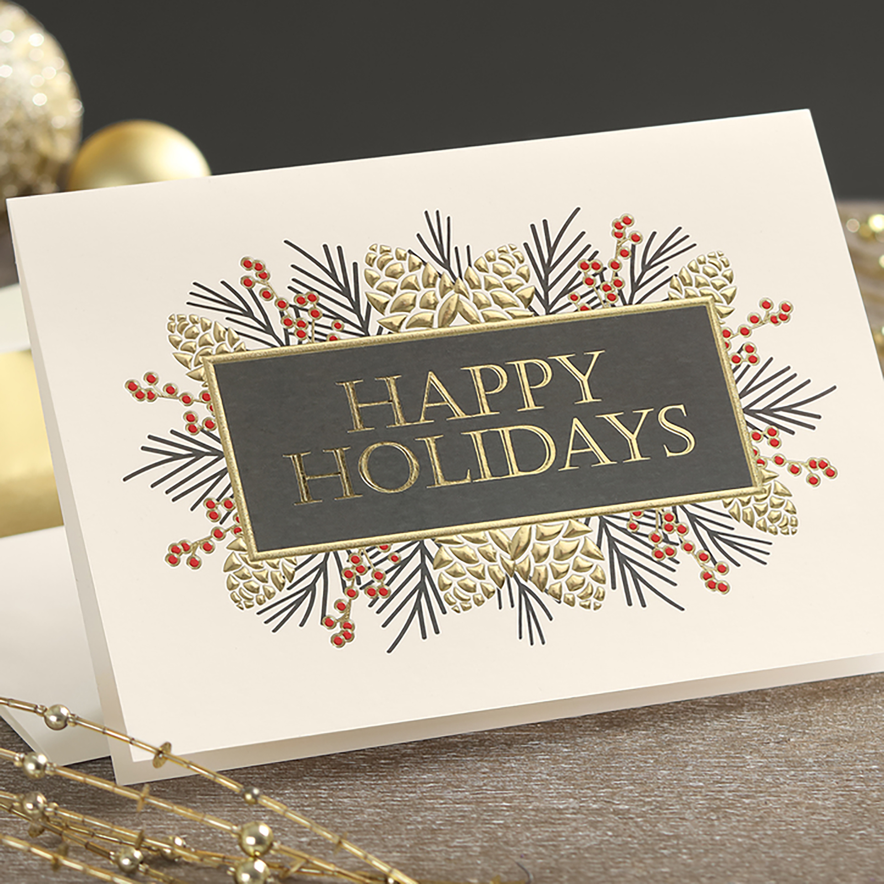 Seasonal Decor Holiday Card 3