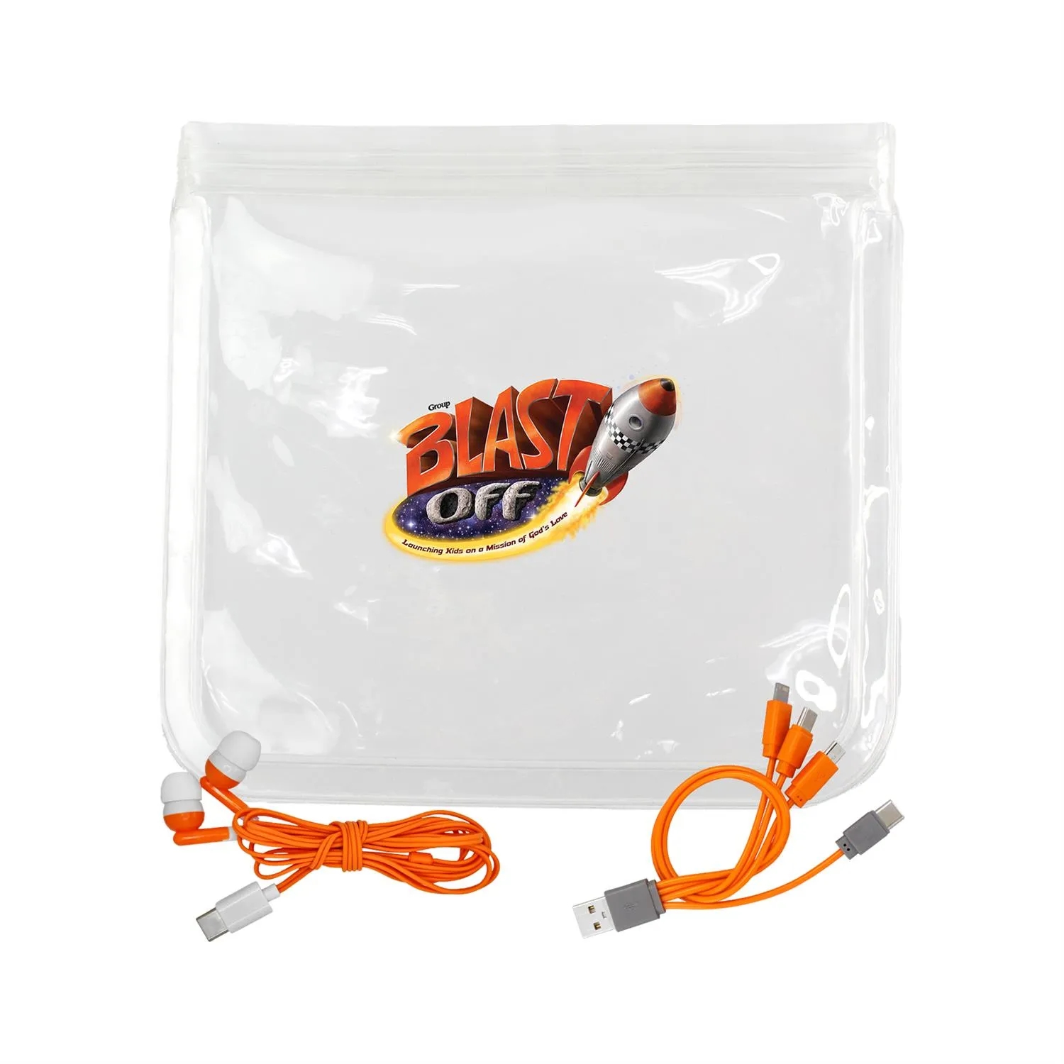 Clear Cable & Ear Bud Set 20