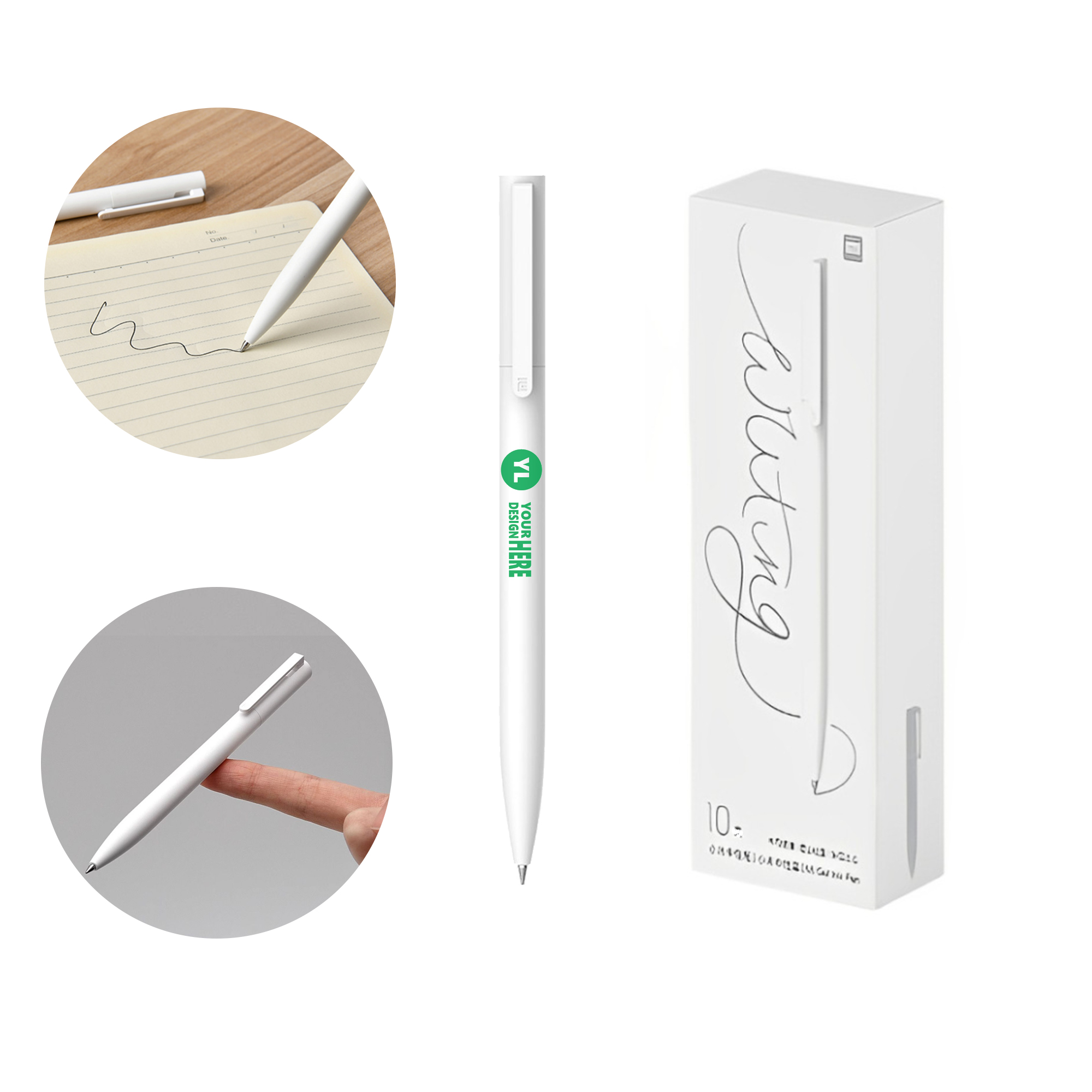 Push-Type Smooth Writing Gel Pen 2