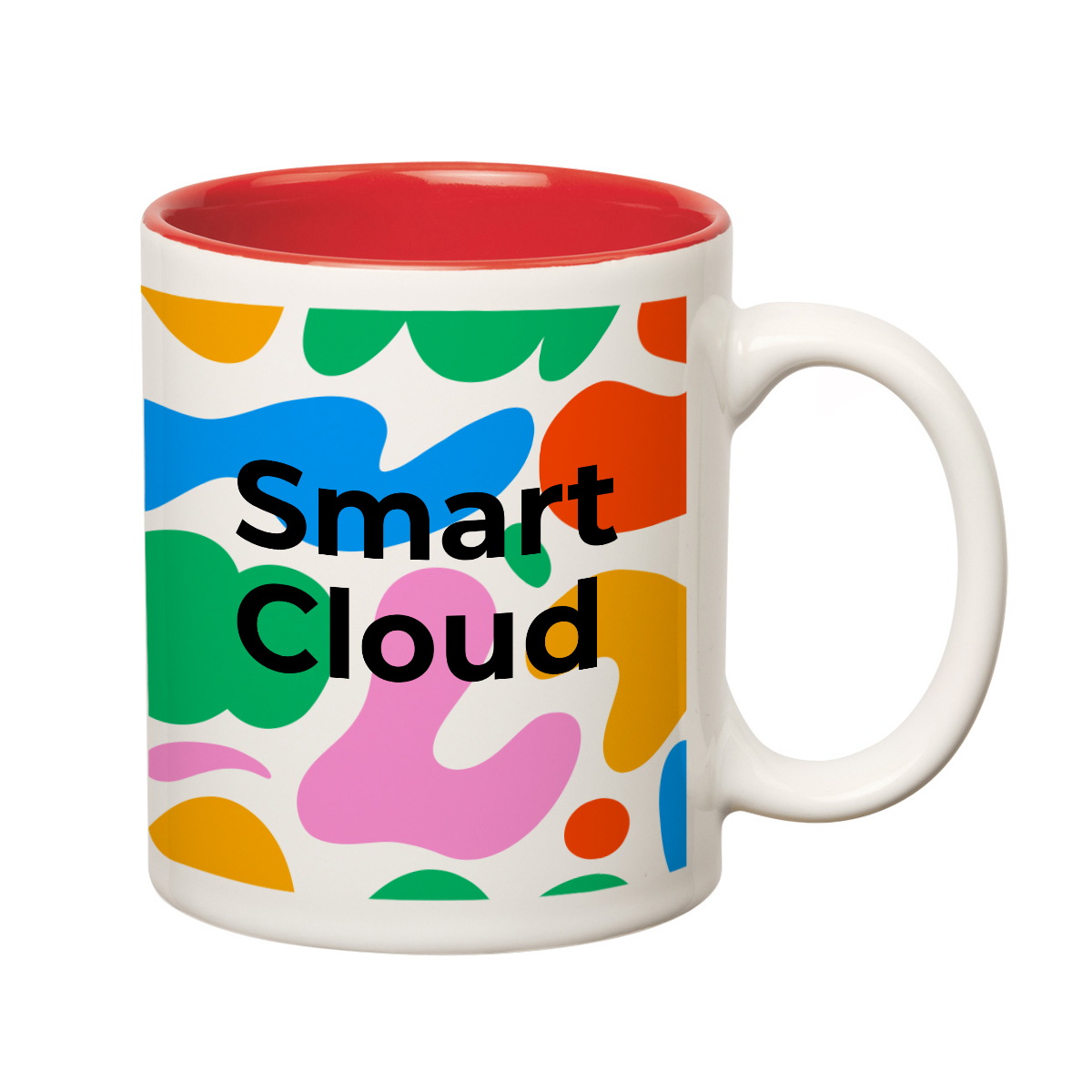 11 Oz. Full Color Hughes Stoneware Mug With C-Handle 11
