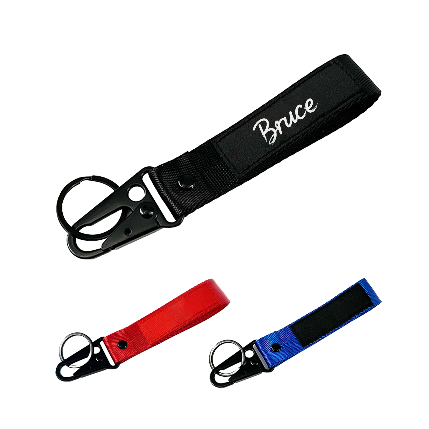 Embroidery Luggage Tag Keychain 2