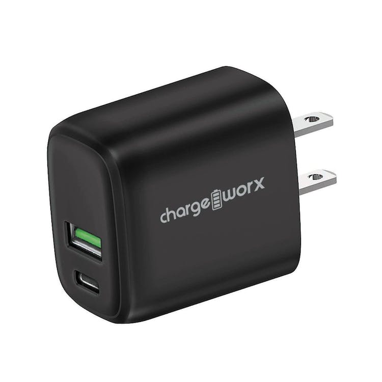 USB and USB-C Wall Charger with Power Delivery - Black 2