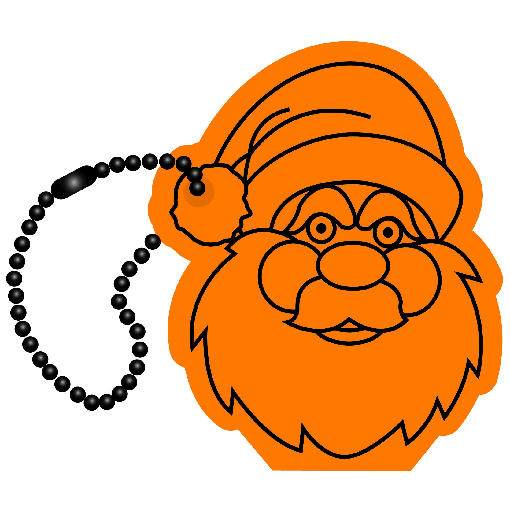 Santa Key Tag 1