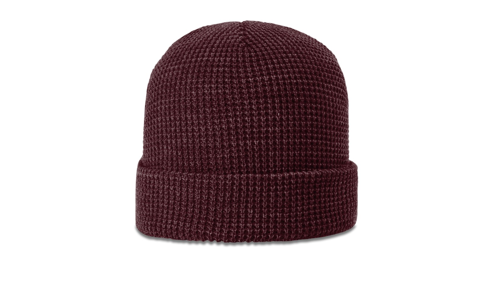 Waffle Knit Beanie with Cuff 18