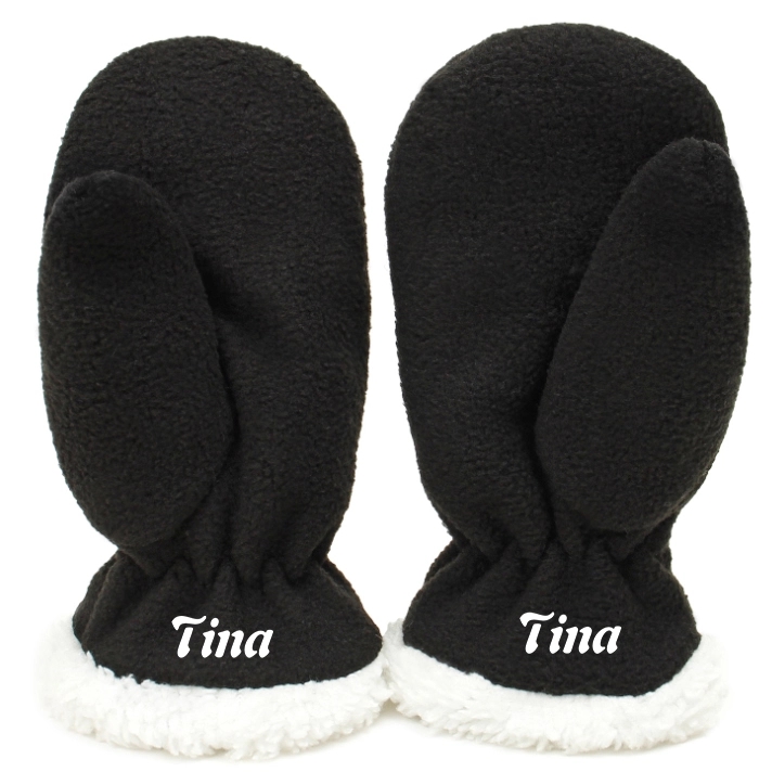 Winter Full Finger Fleece Mittens 6