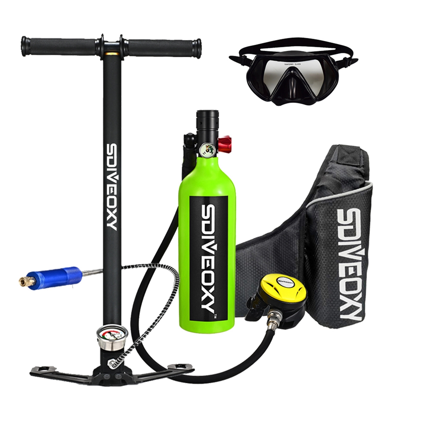 SD700 Scuba Diving Cylinder Set 1