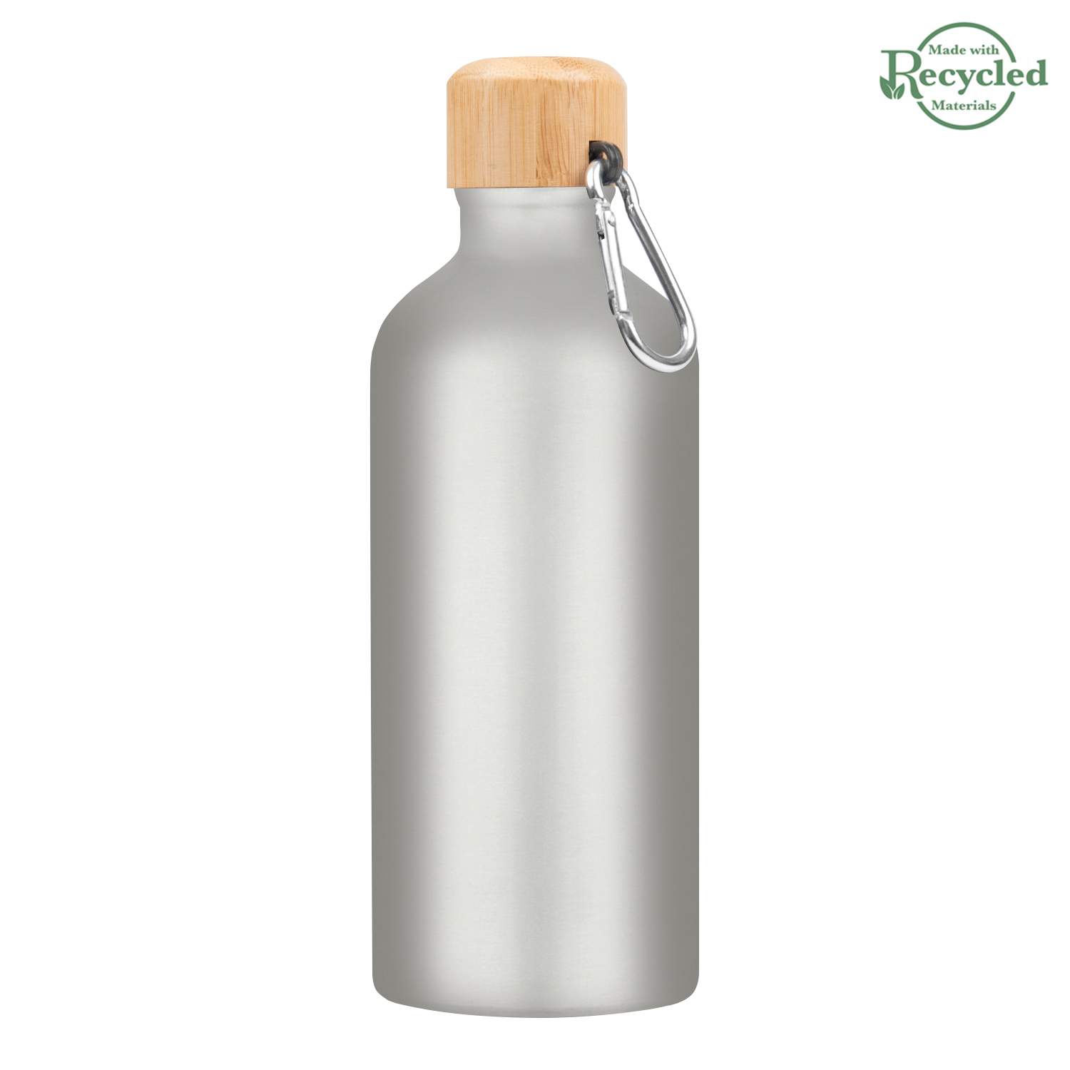 20 Oz. Aluminum Tundra Bike Bottle With Bamboo Lid 8