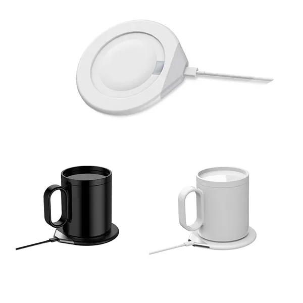 Mug Warmer, Beverage Heater With Wireless Qi Charger