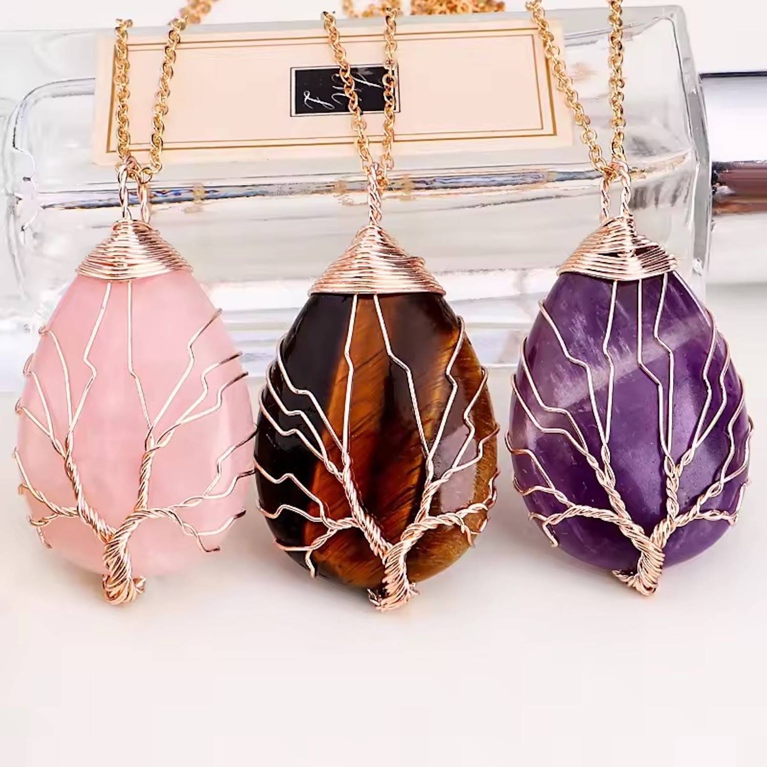 Crystal Amethyst Necklace 3