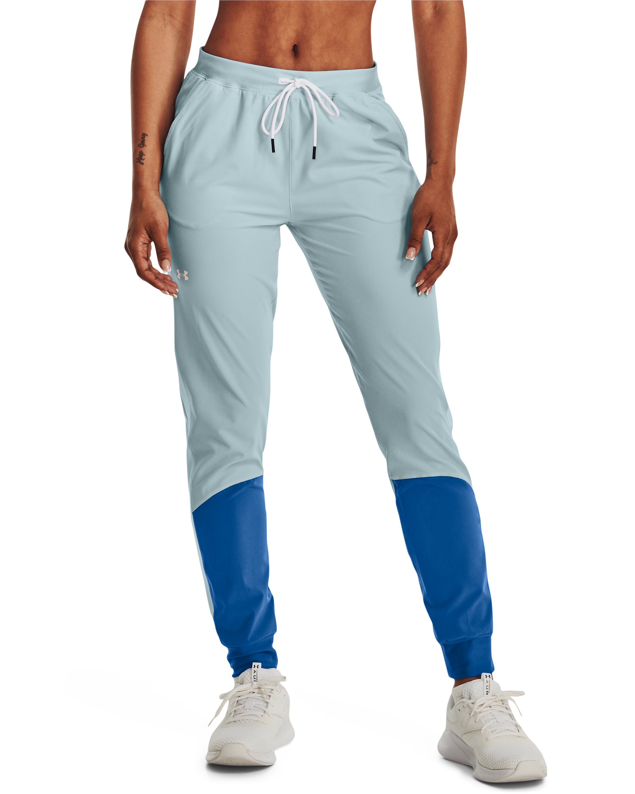 Women's UA Armour Sport Woven Colorblock Pants 2
