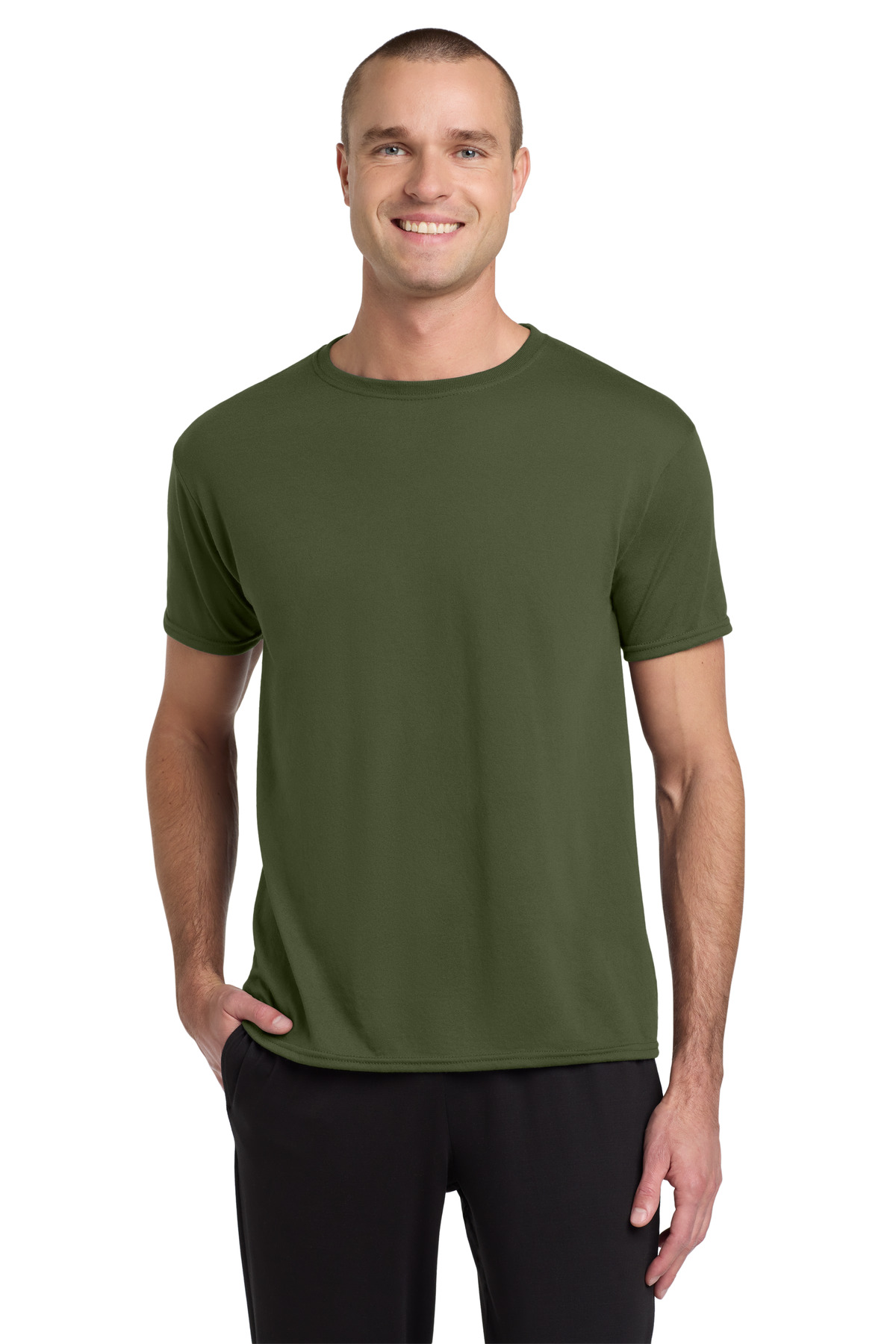 Jerzees Dri-Power 100% Polyester T-Shirt. 21M 106