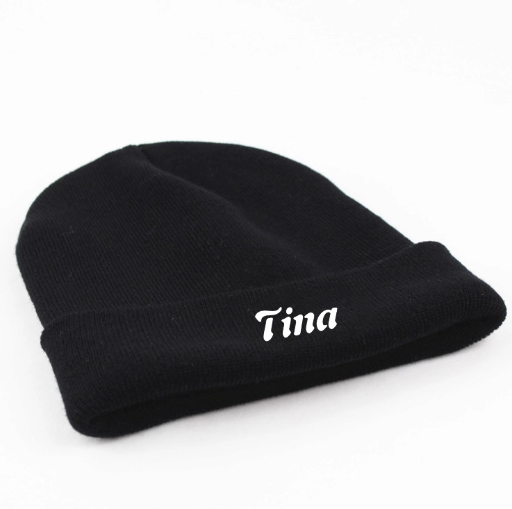 Winter Knit Beanie w/Patch 3