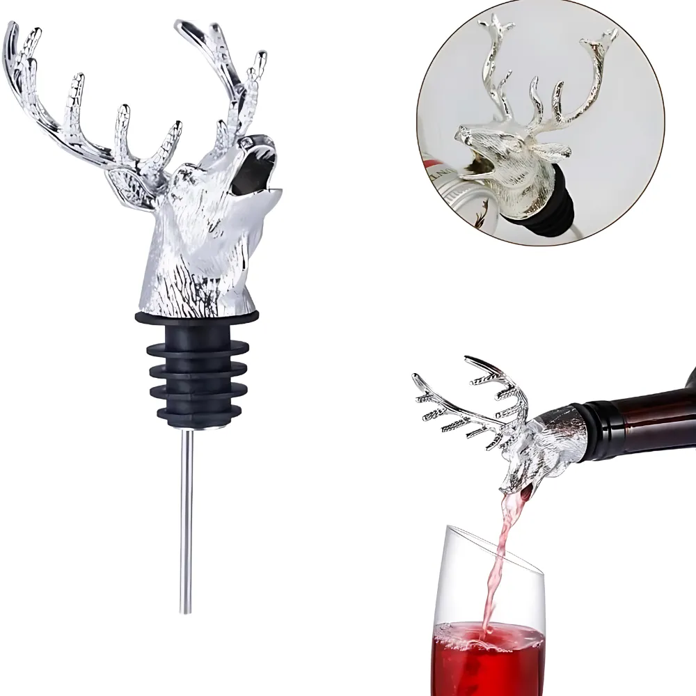 Custom Molded Liquor Pourer and Aerator 5