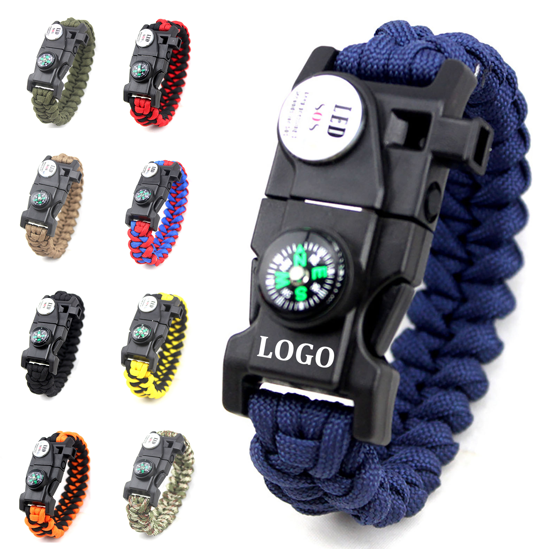 20-in-1 Survival Bracelet 3