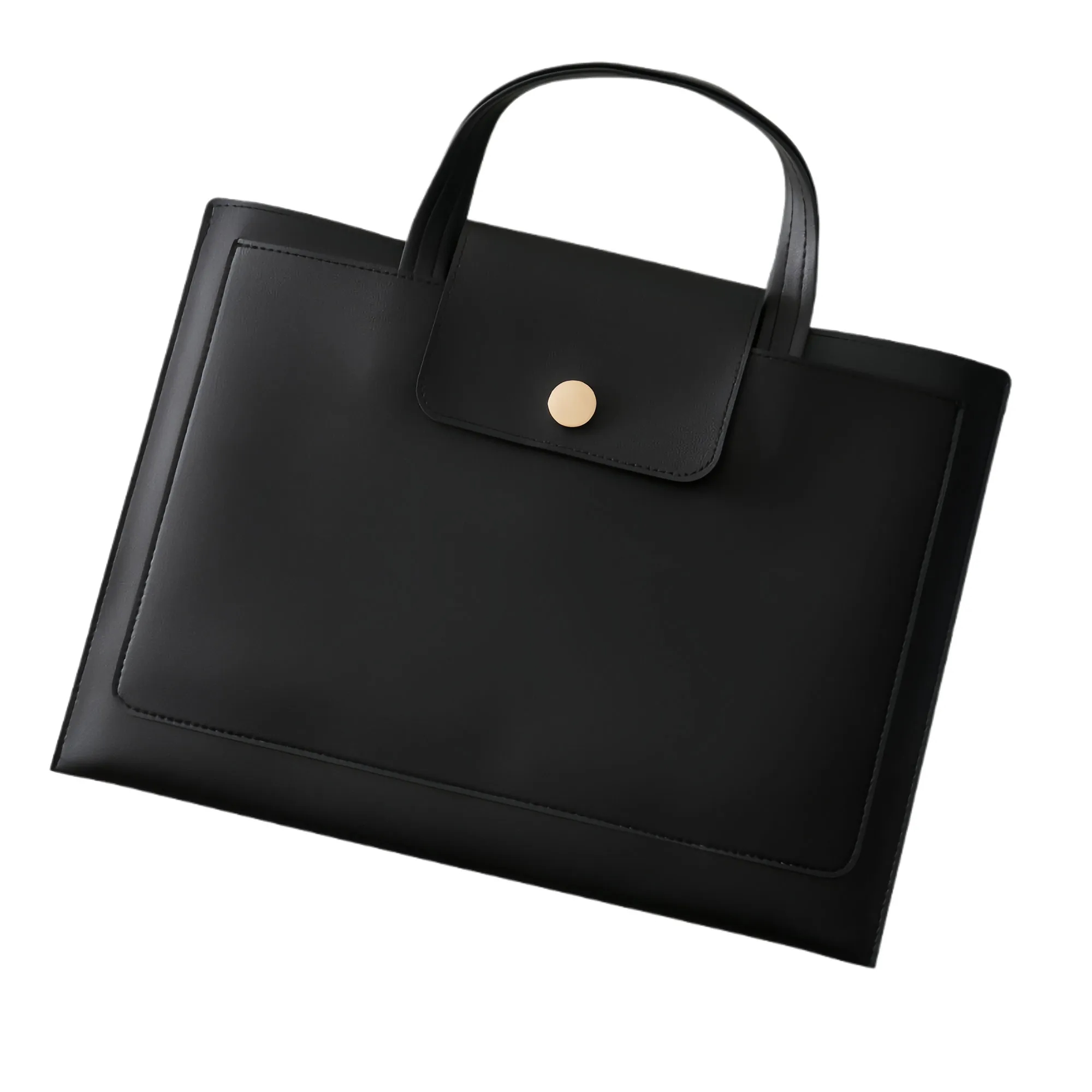 Premium Leather Office Document Bag With Waterproof 2