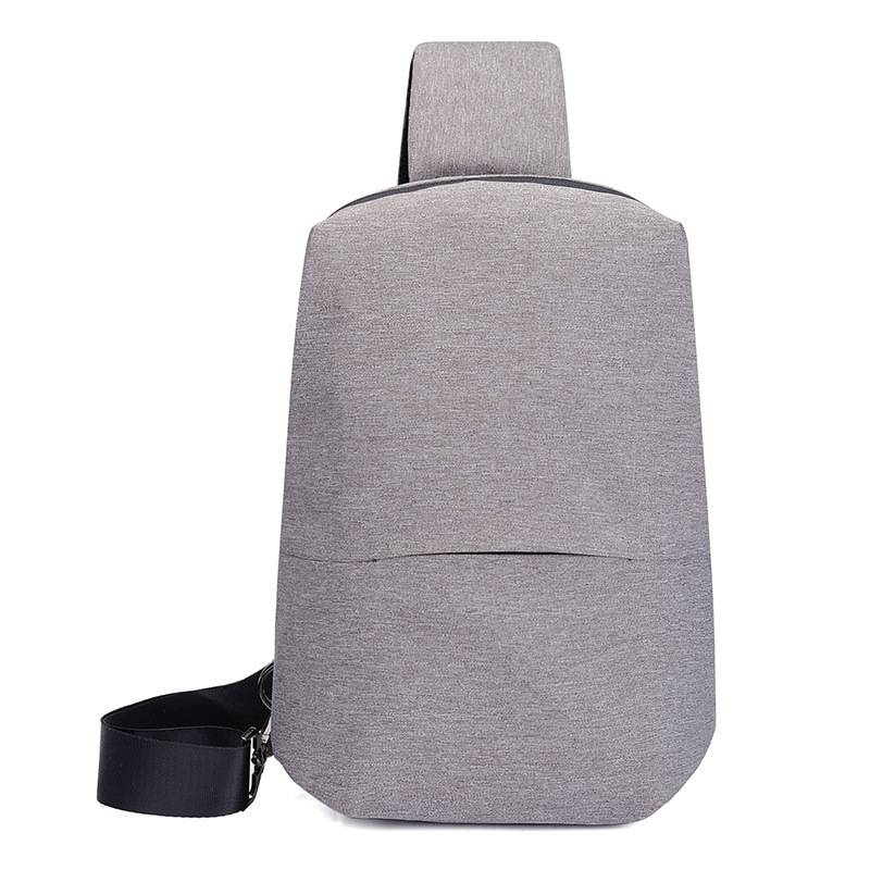 Men and women leisure simple casual chest bag backpack 12