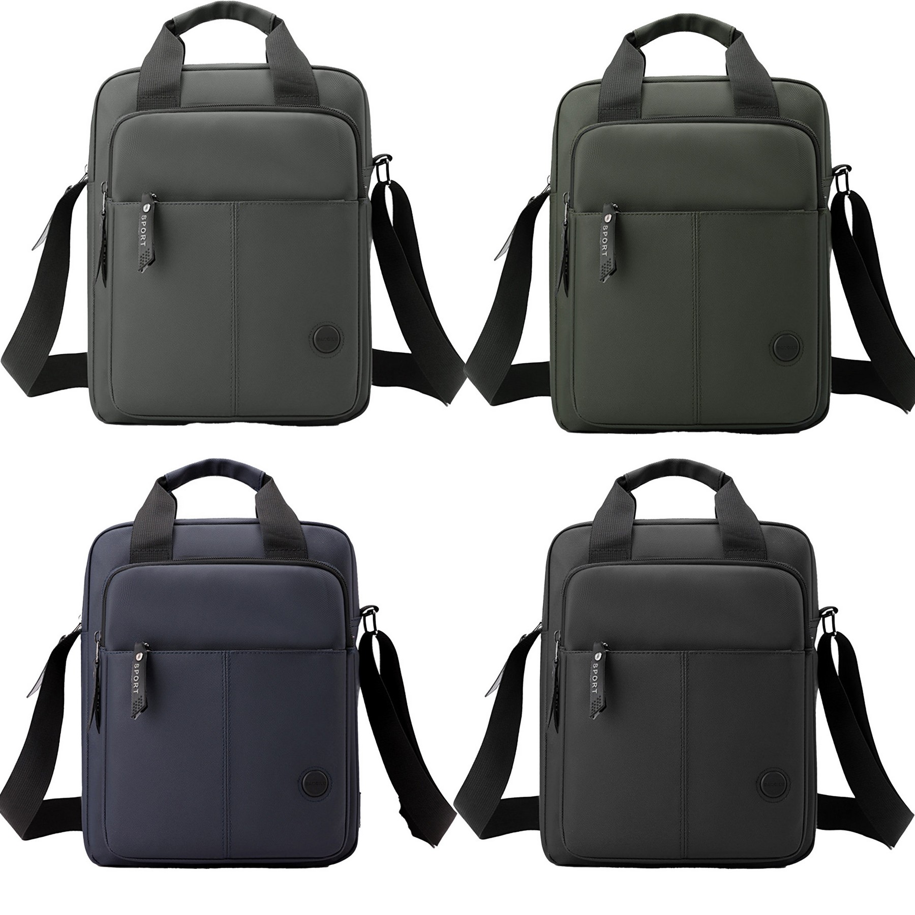 Men's Messenger Bag, custom messenger bag with logo imprint 1