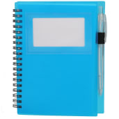 FSC® Recycled 5" x 7" Star Spiral Notebook with Pe 200