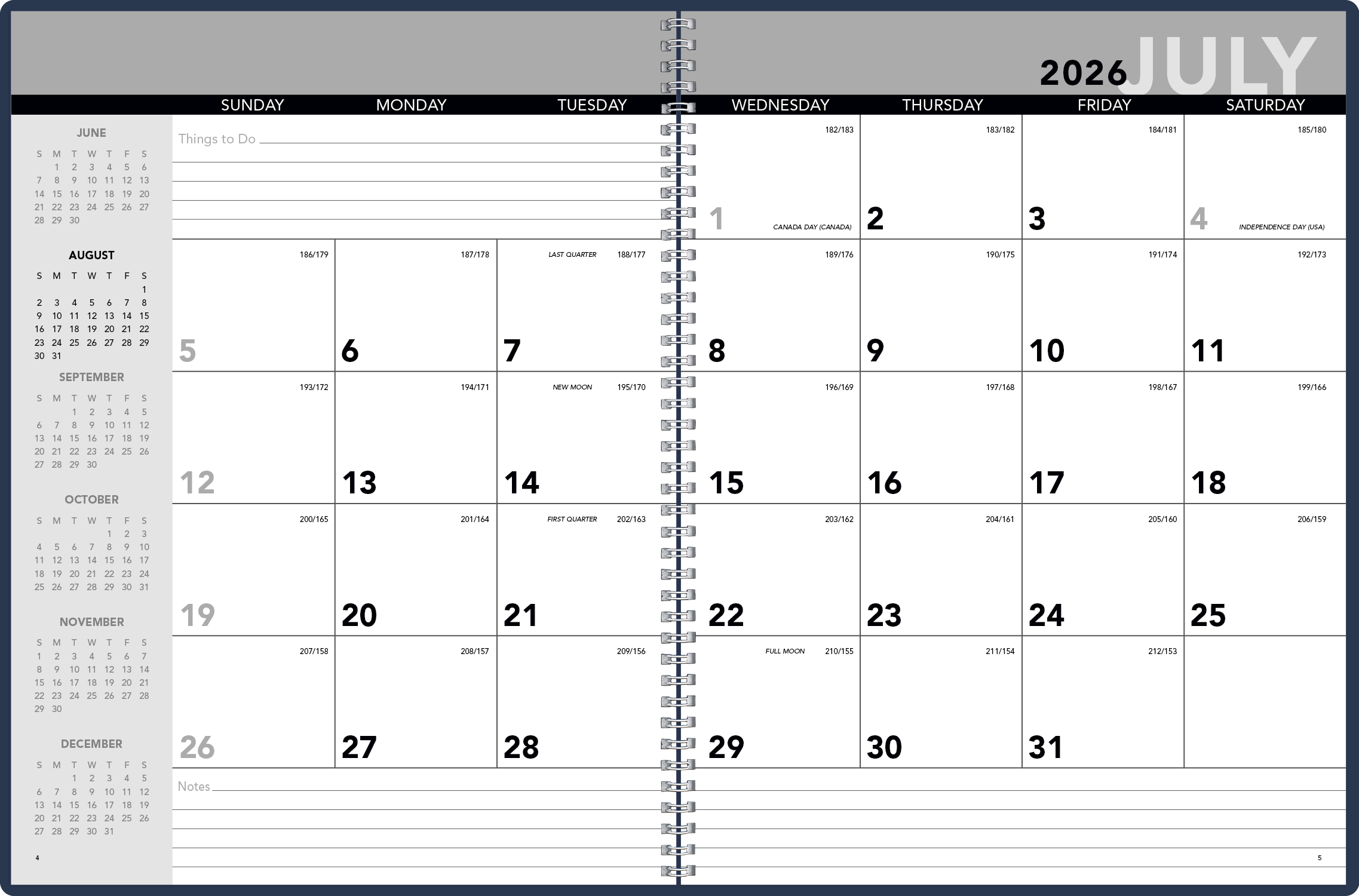Triumph® Calendars Academic Monthly Planner 128