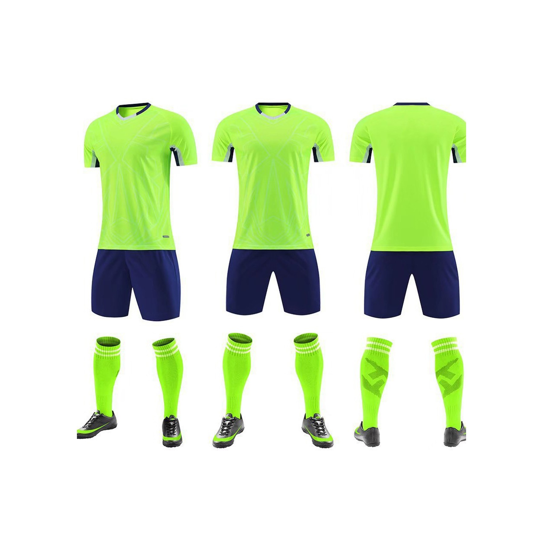 Soccer Goalkeeper Jersey Short Sleeve Uniform Kit 2