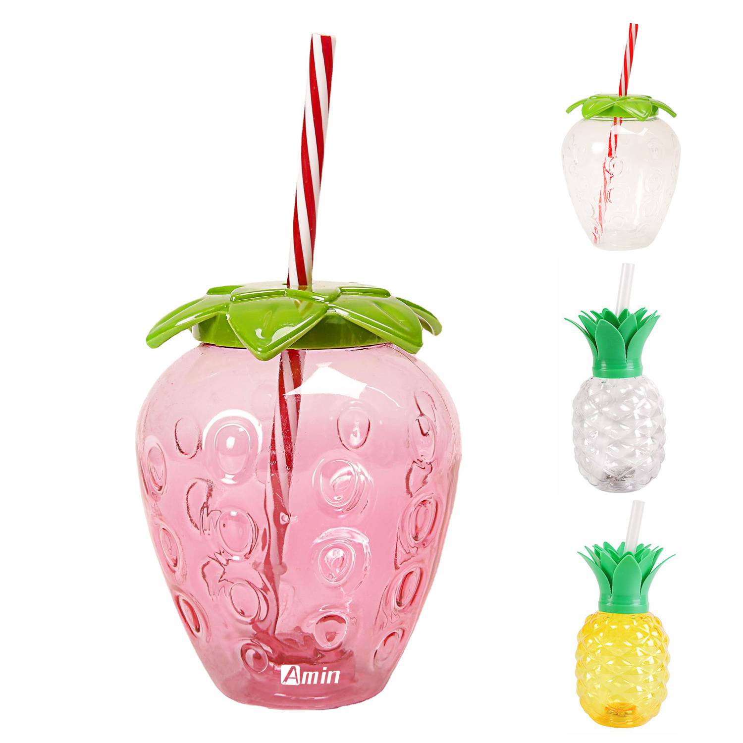 16oz Fruit Shape Plastic Cup 2