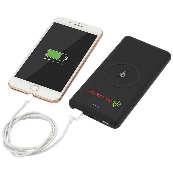 UL Certified Qi Ring Wireless Charger & Power Bank 13