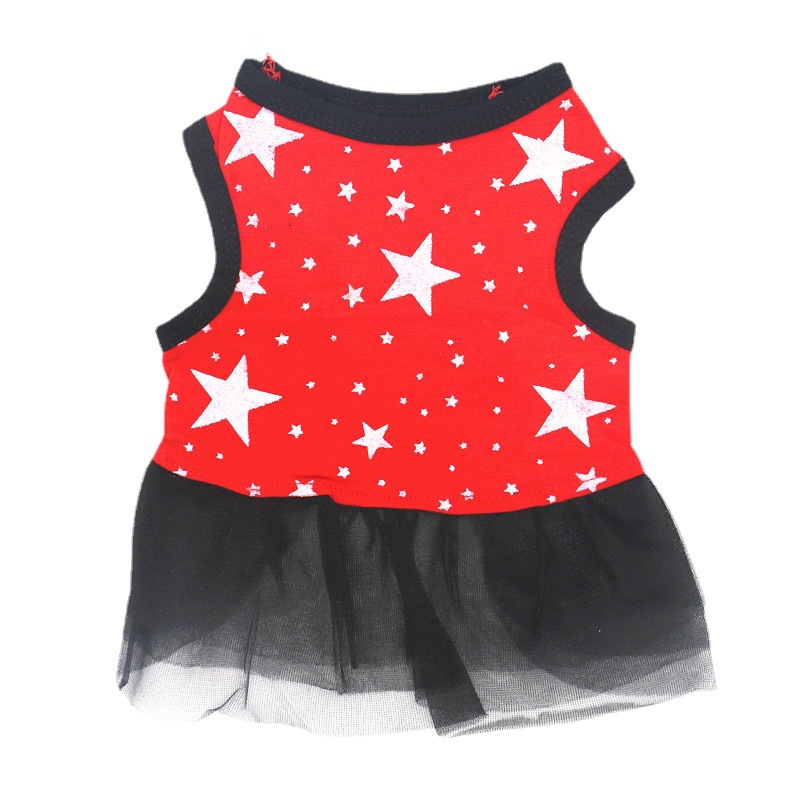 Pet Skirt Puppy Gauze Skirt Dog Clothes 4