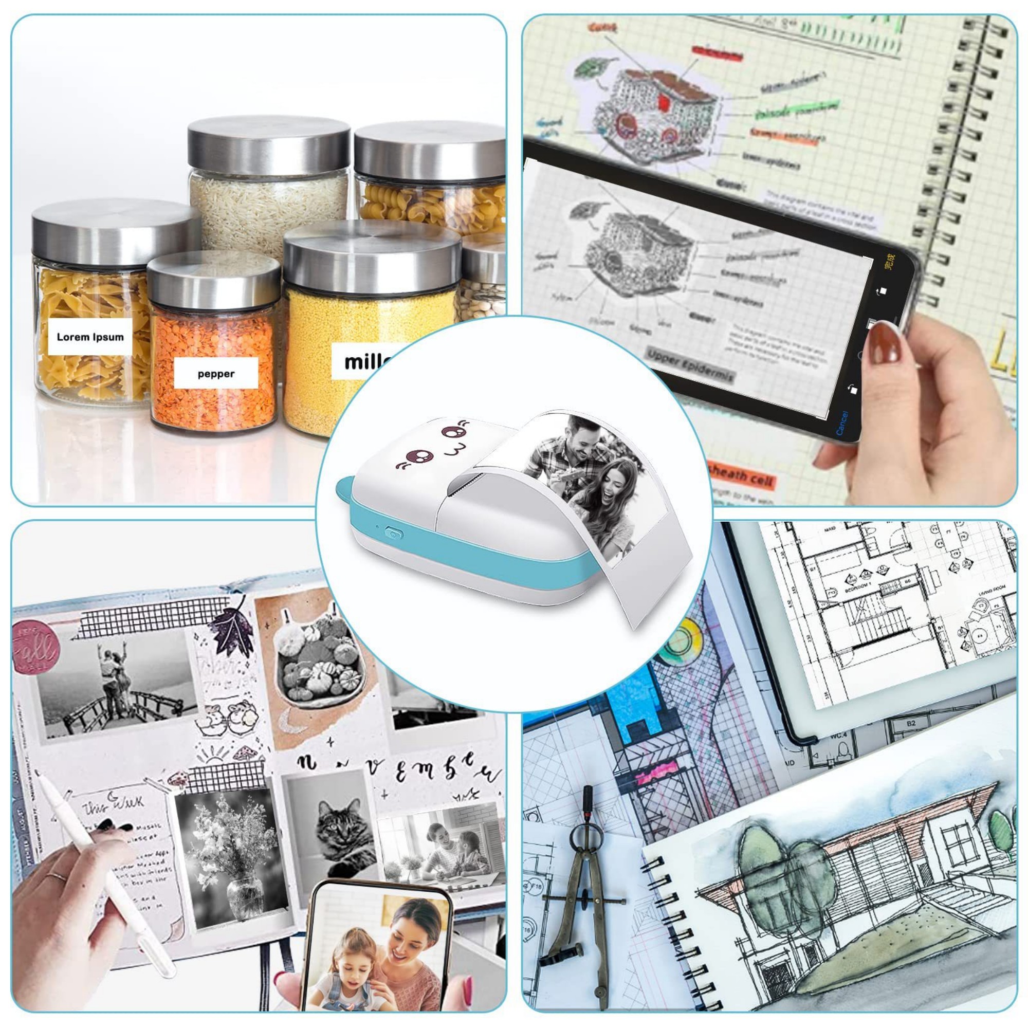 Mini Bluetooth Thermal Printer 6
