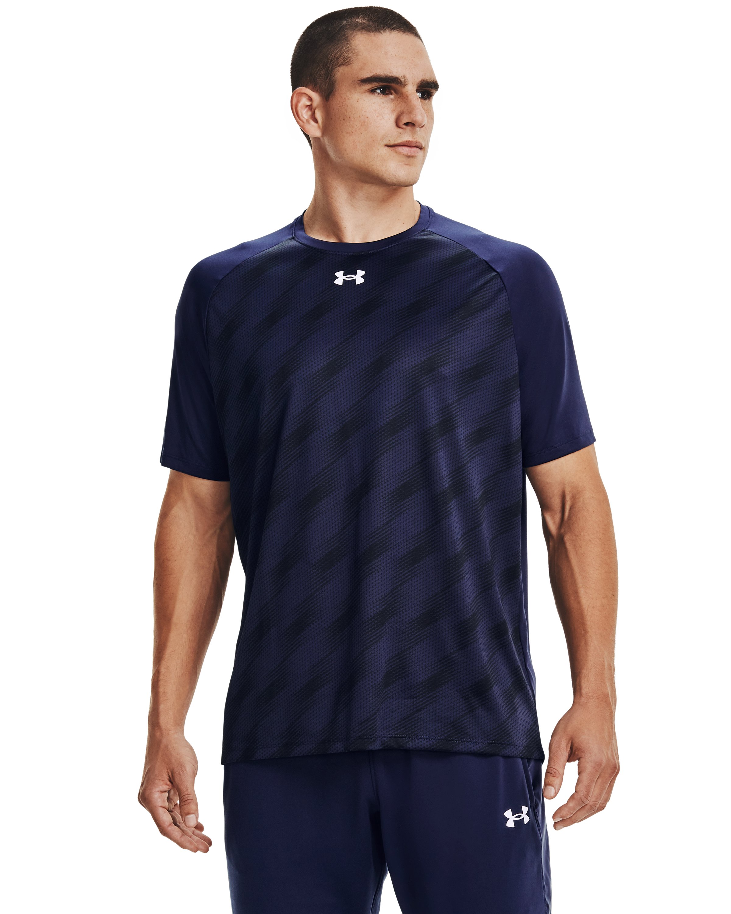 Men's UA Locker Jacquard Short Sleeve 4
