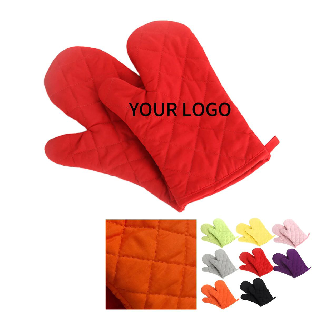 Heat Resistant Polyester Gloves For Kitchen Use 2