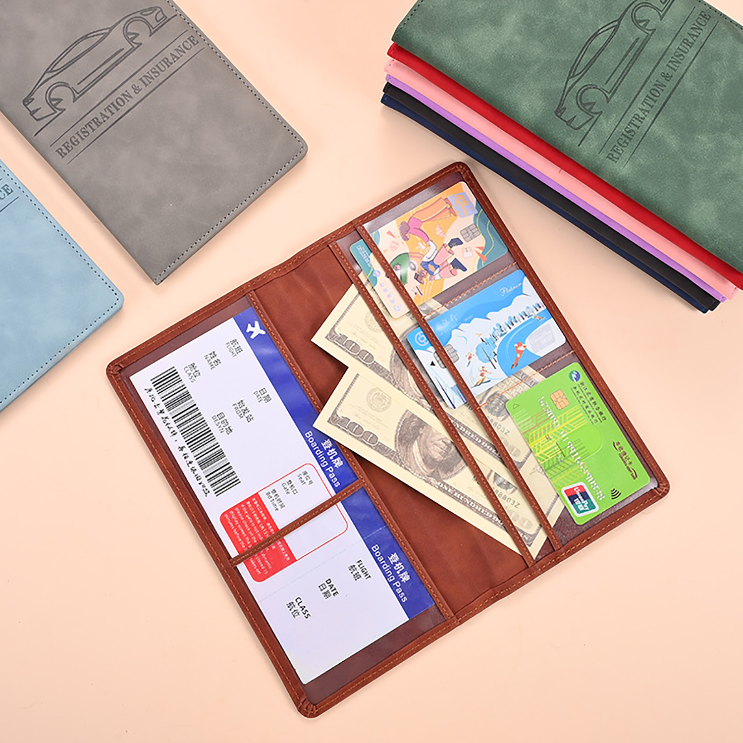 Car Registration and Insurance Holder 8