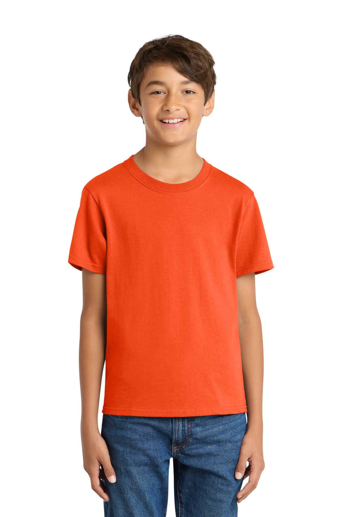 Port & Co Youth Core Cotton Tee. PC54Y 143