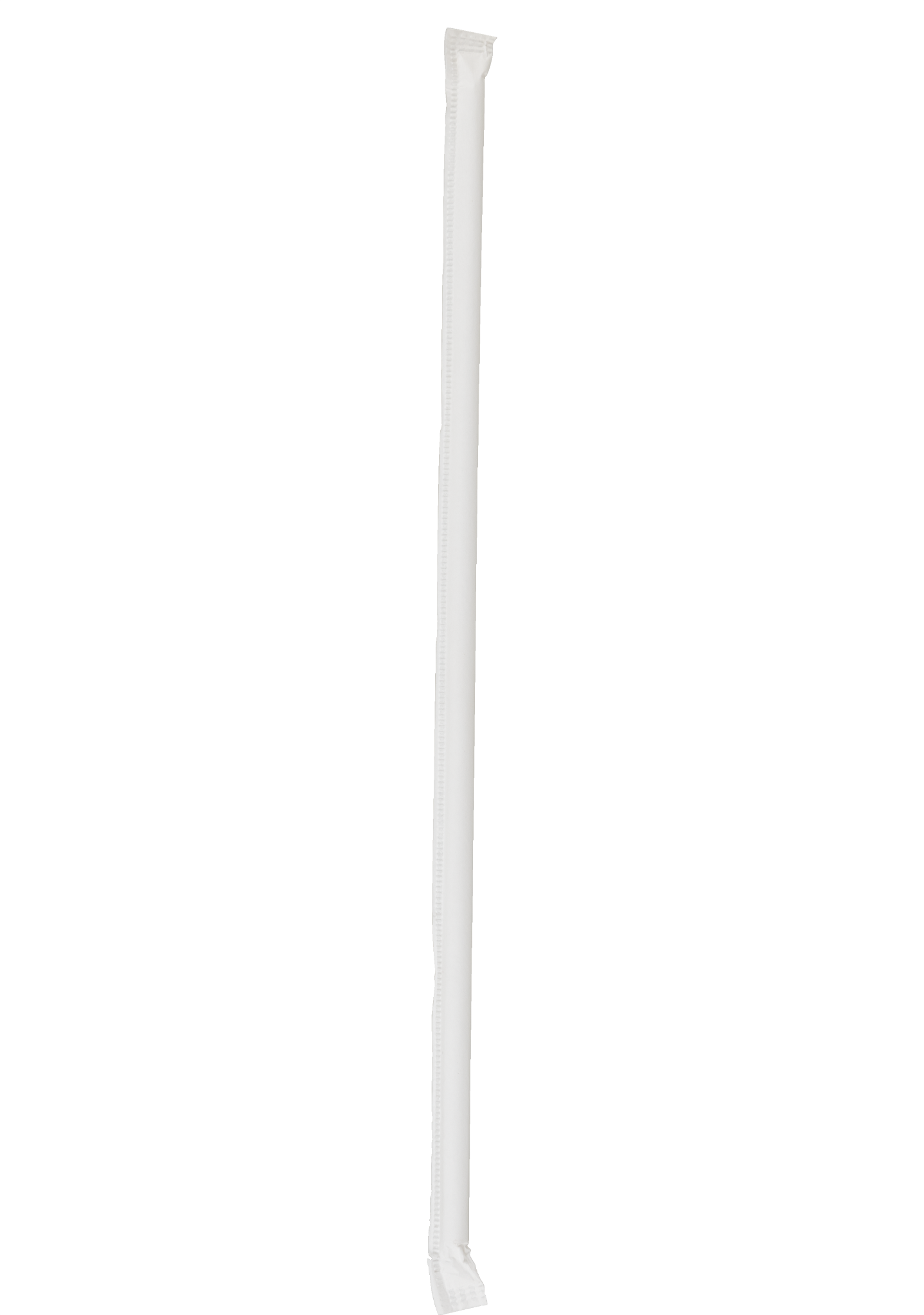 10.250" Disposable Plastic Straw Clear 2