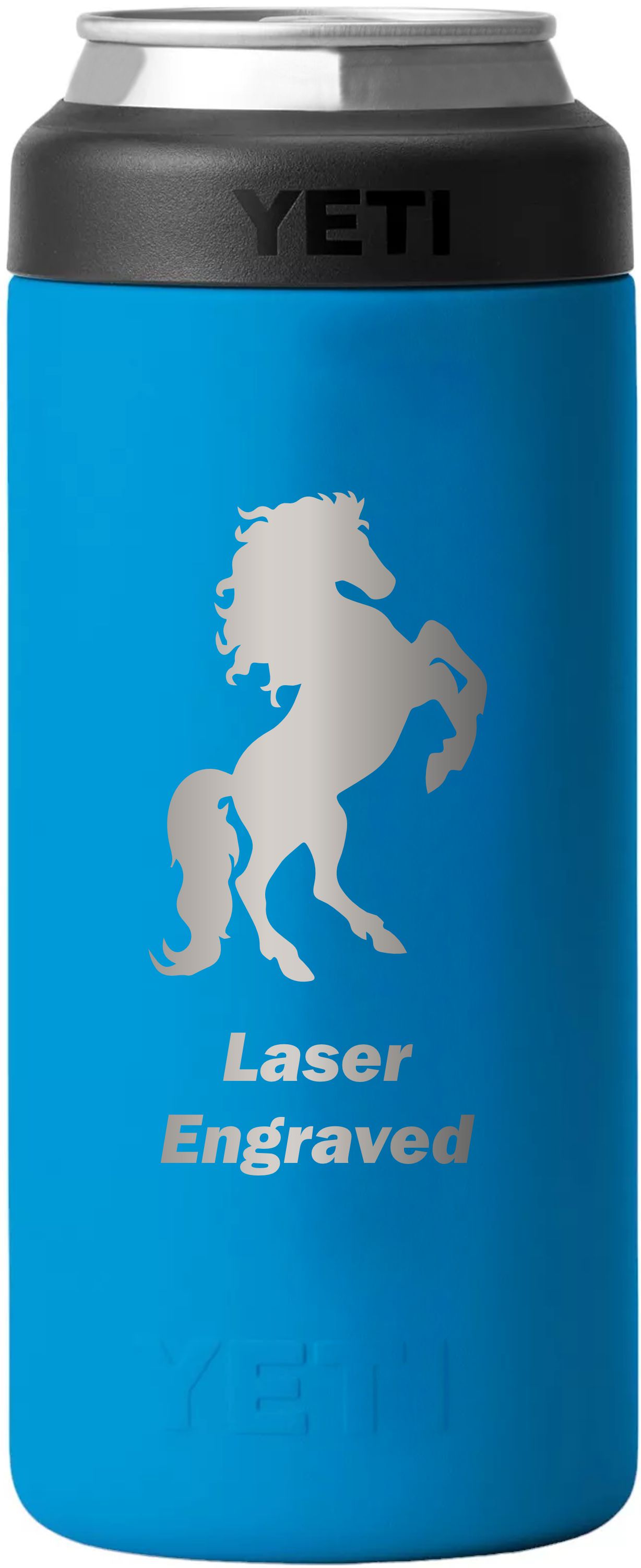 Authentic YETI Colster Slim Beverage Cooler, custom koozie with logo imprint 7