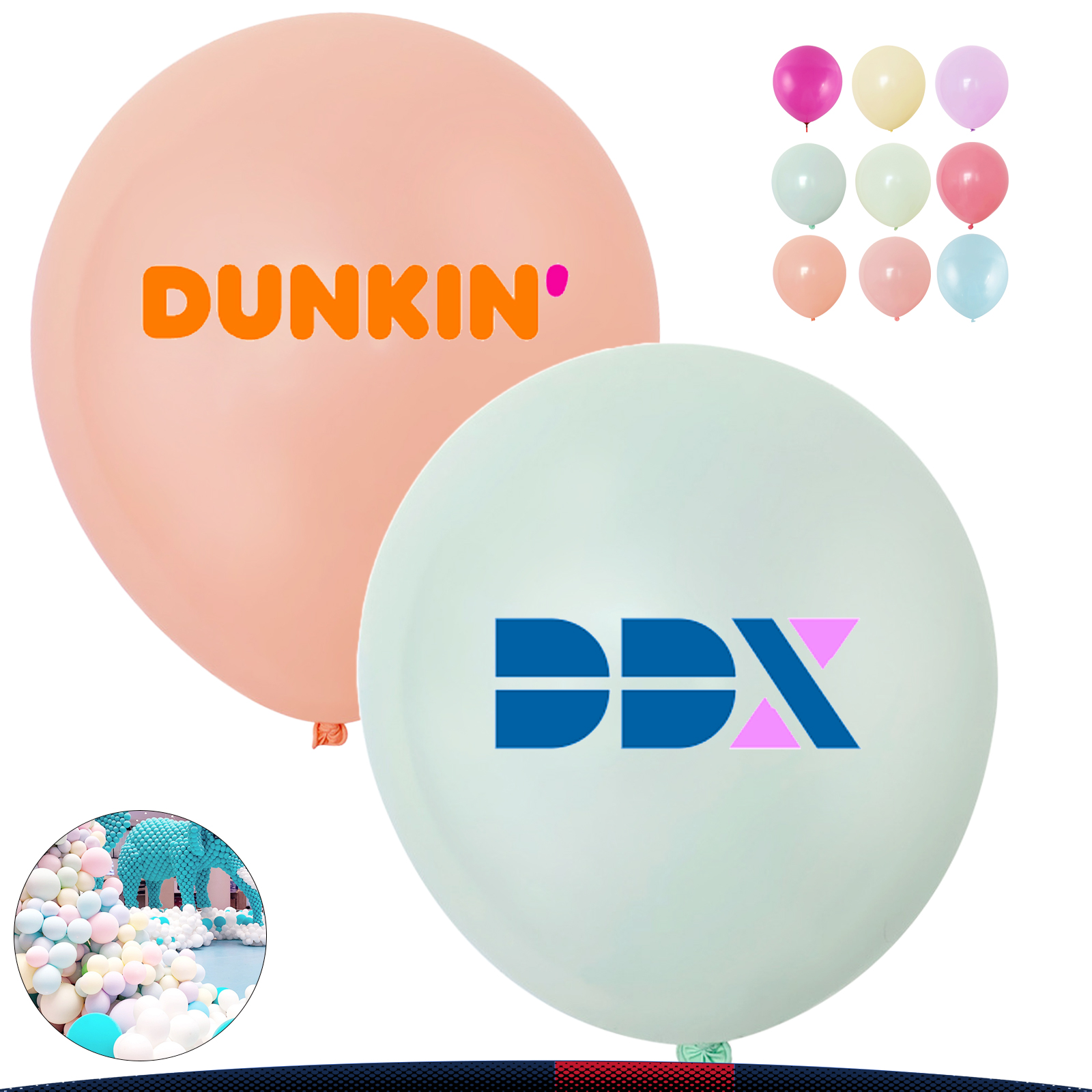 10" Macarson Latex Balloons 7