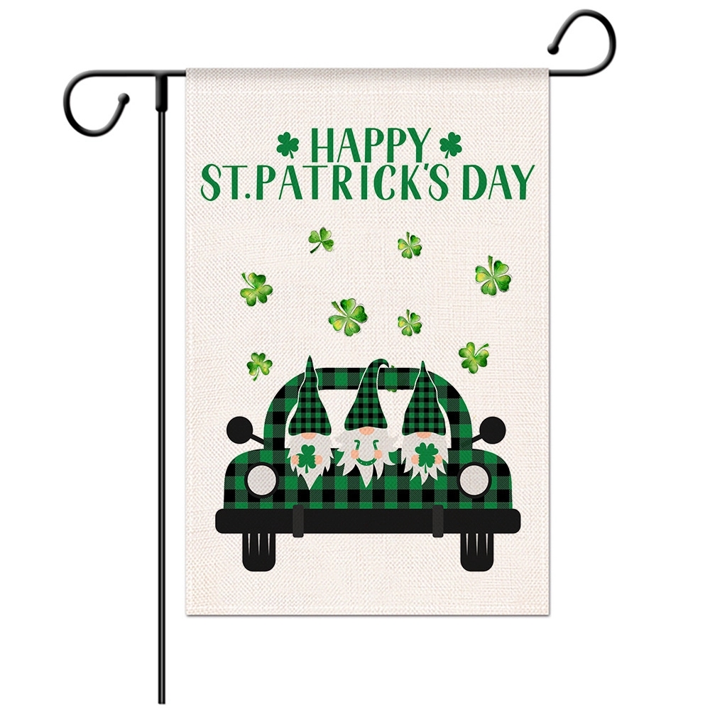 Happy St Patricks Day House Garden Flags 8