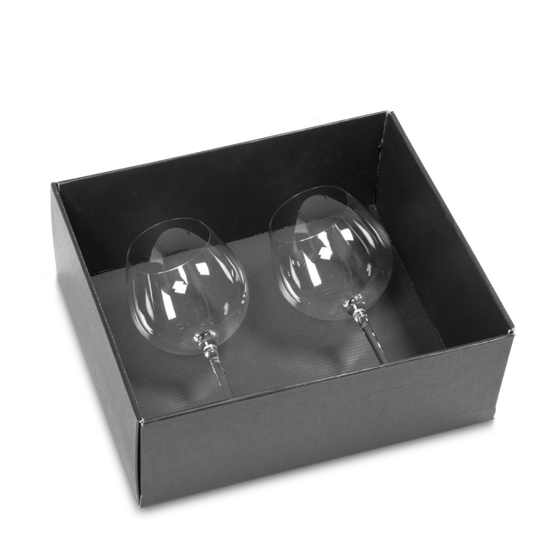 Burlington Burgundy Wine - VividPrint™, custom glassware with logo imprint 2