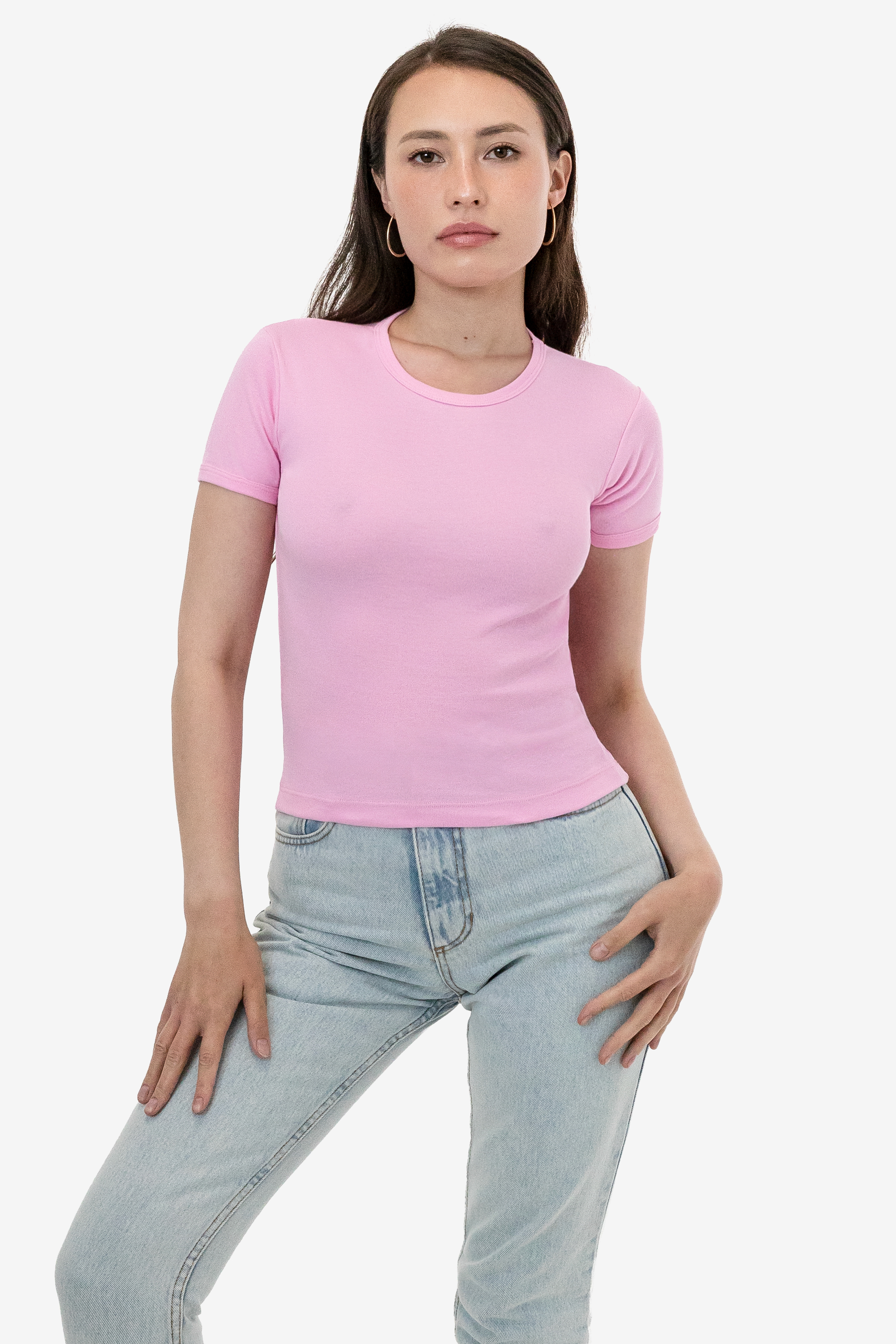 BABY RIB CLASSIC CREW NECK TEE 5