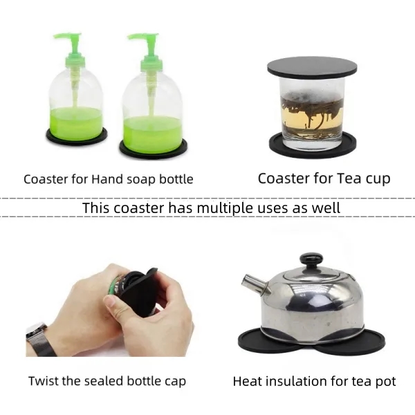 Silicone coaster 4