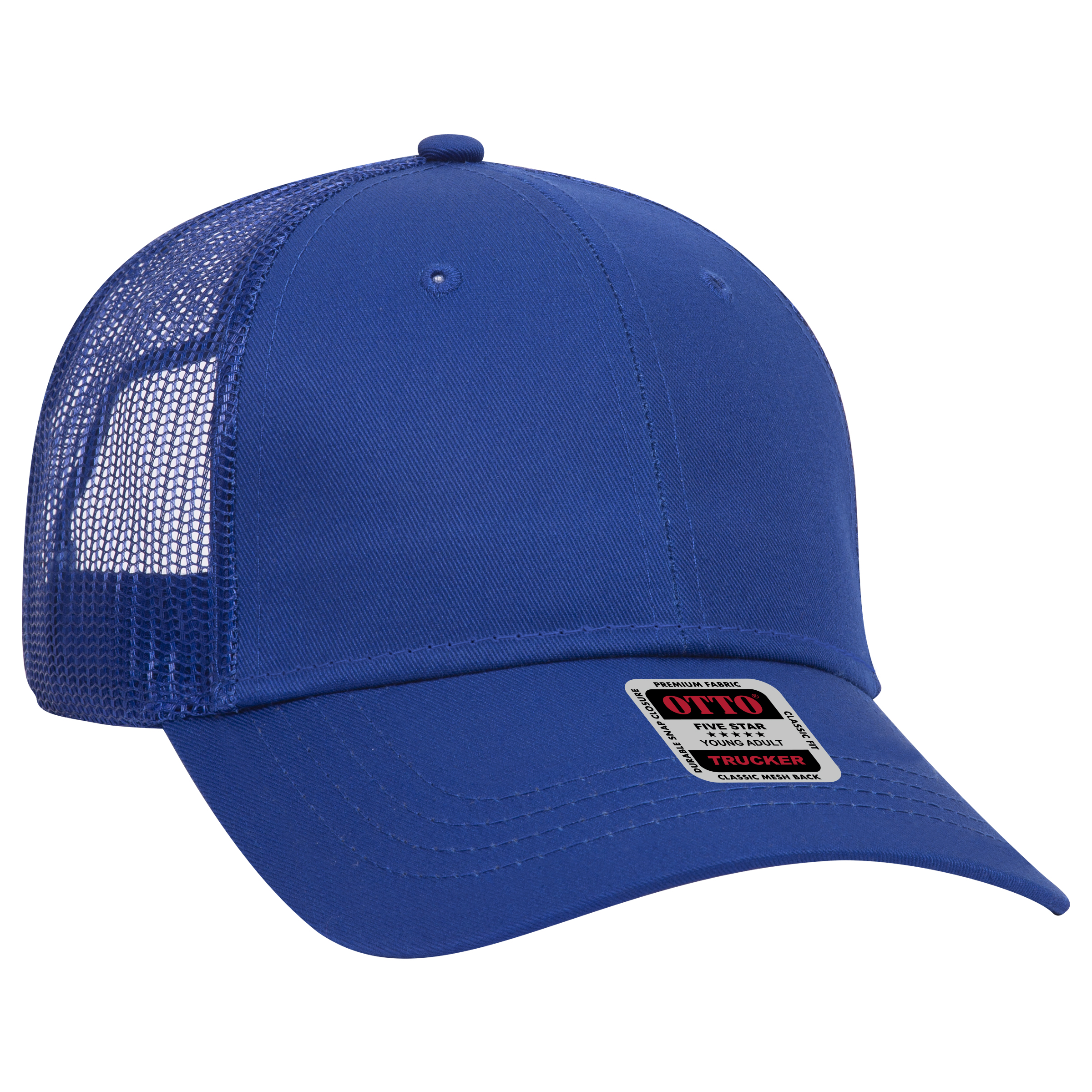 OTTO CAP® 6 Panel Low Profile Mesh Back Trucker Hat 27